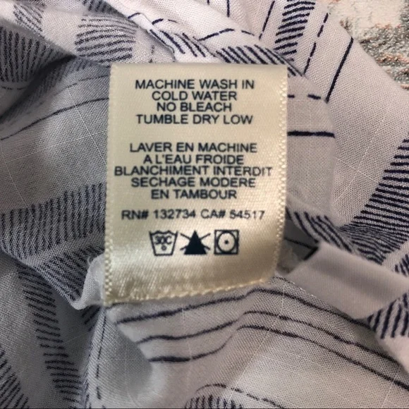 Cloth & Stone Button Up Cuffed Cap Sleeve Collar Top Large - Picture 7 of 9